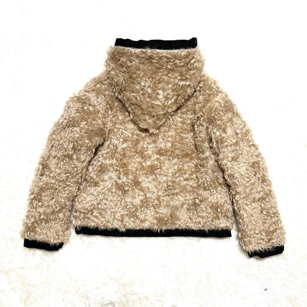 THE SHINZONE ザシンゾーン ファー パーカー モヘヤ キルティング