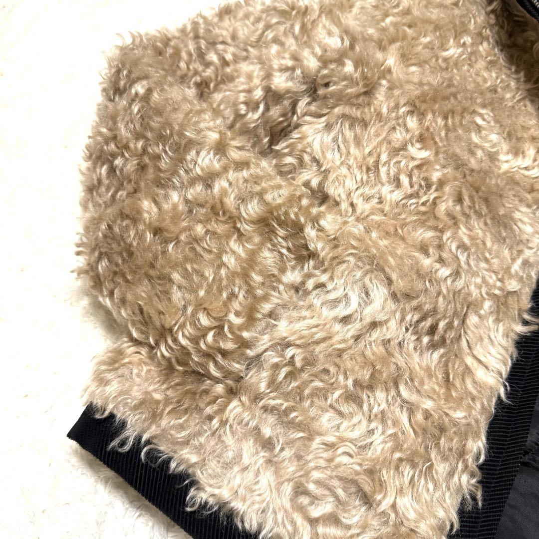 THE SHINZONE ザシンゾーン ファー パーカー モヘヤ キルティング