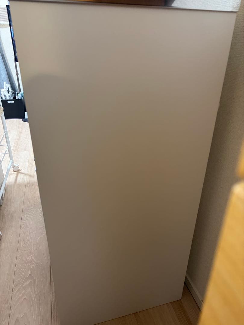 dinos ホワイト 4段引き出し収納 食器棚