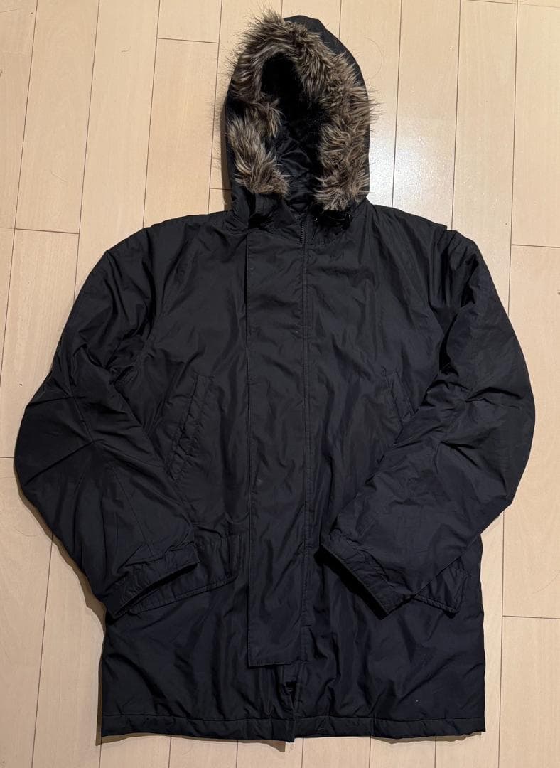 激レア GOODENOUGH グッドイナフ/モッズコート N3-B 黒 L