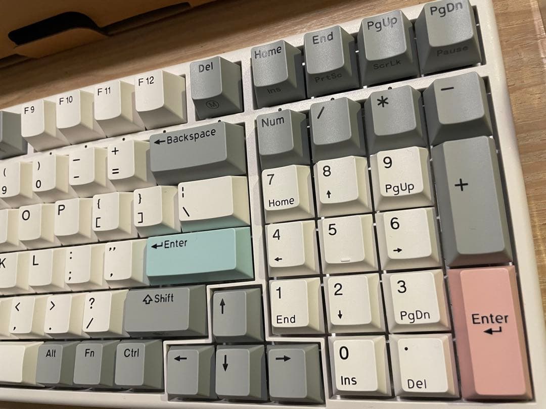 NiZキーボート X99 静電容量無接点方式 usb有線接続