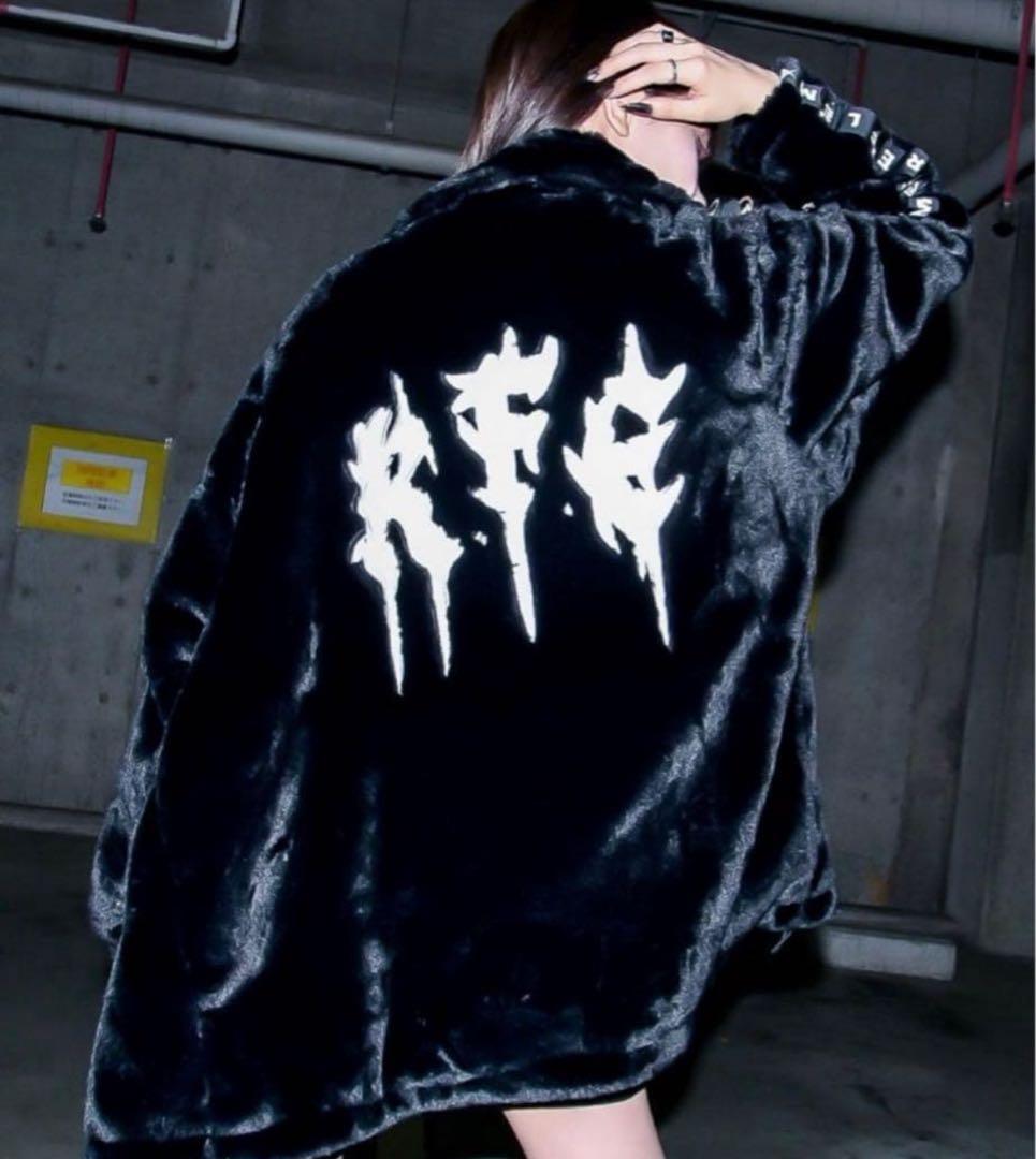 REFLEM/レフレム PUレザーロゴ ファージャケット