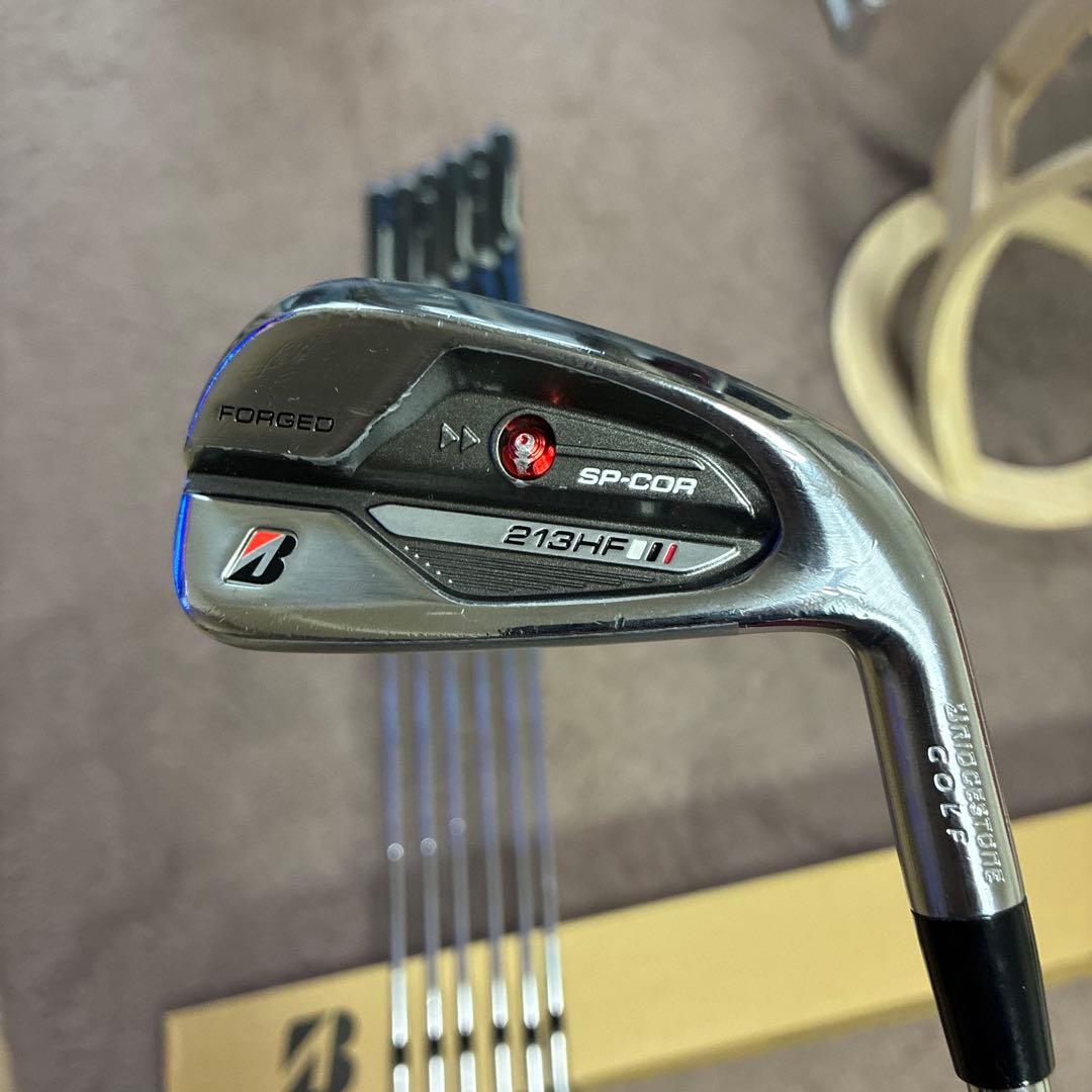 ブリヂストン 213HFアイアン レアな7本組(5-P.48度)