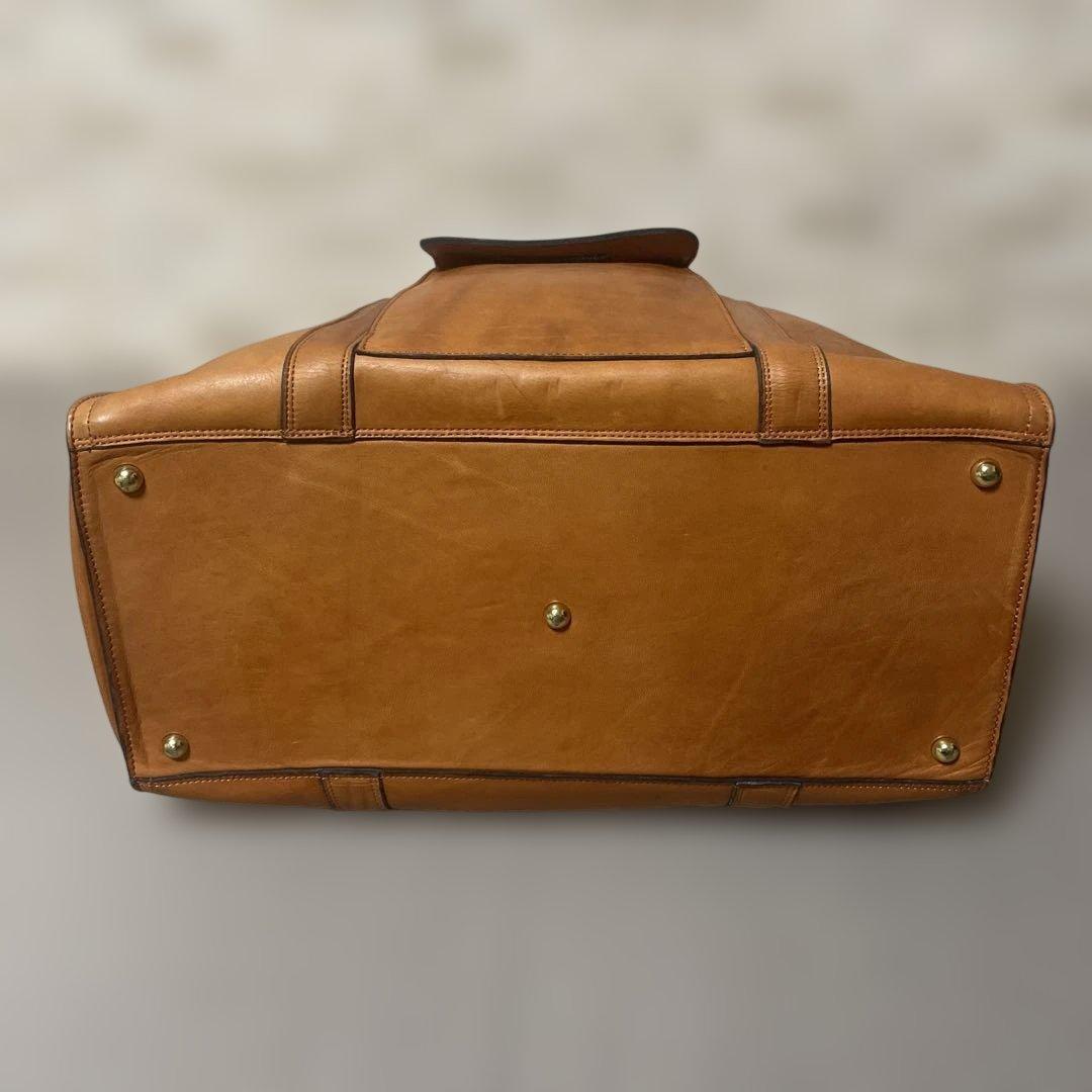 【美品】PORTER BARON 2WAY BOSTON BAG ブラウン