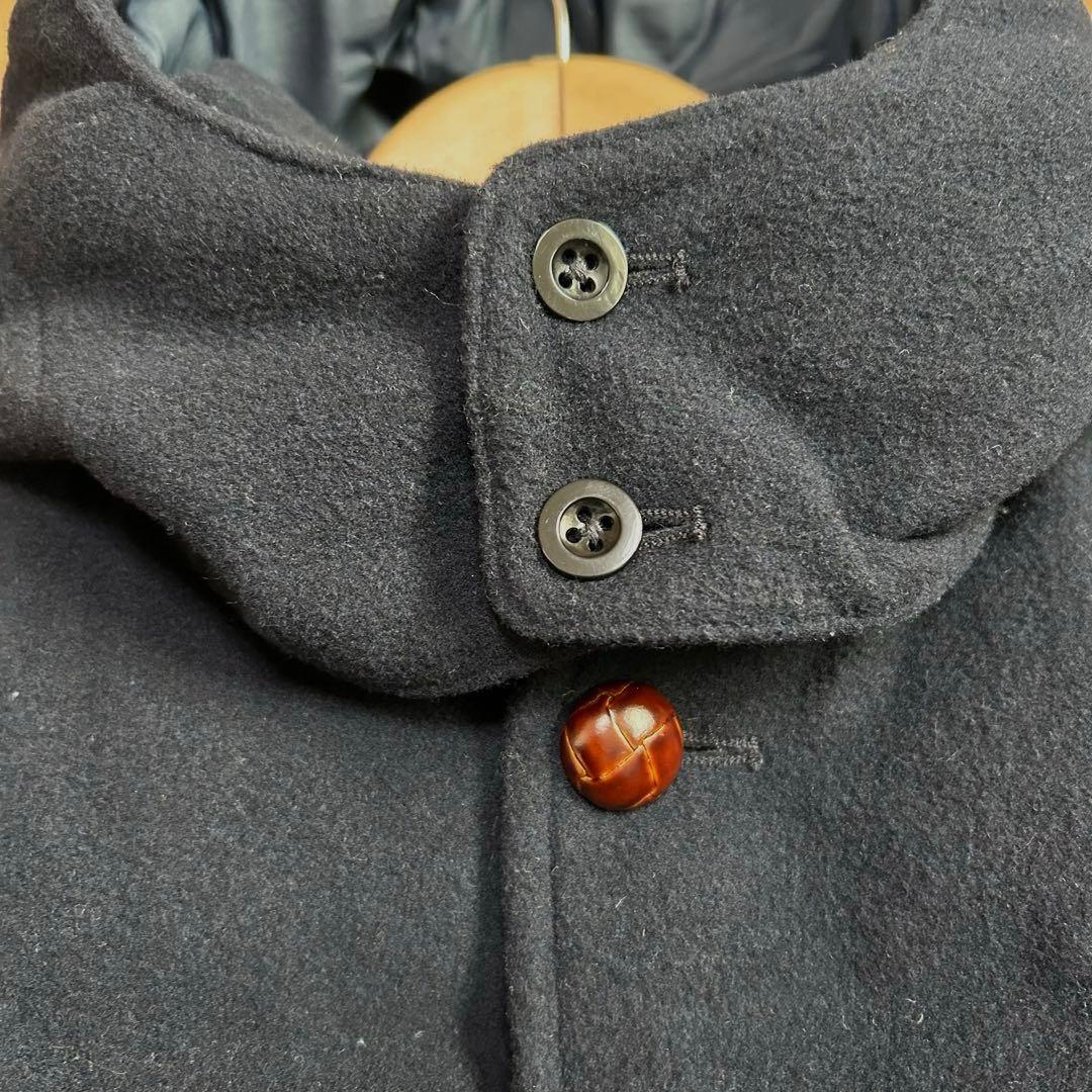 希少　ダントン　DANTON BEAMS別注 ウールモッサ ダウンベスト 44