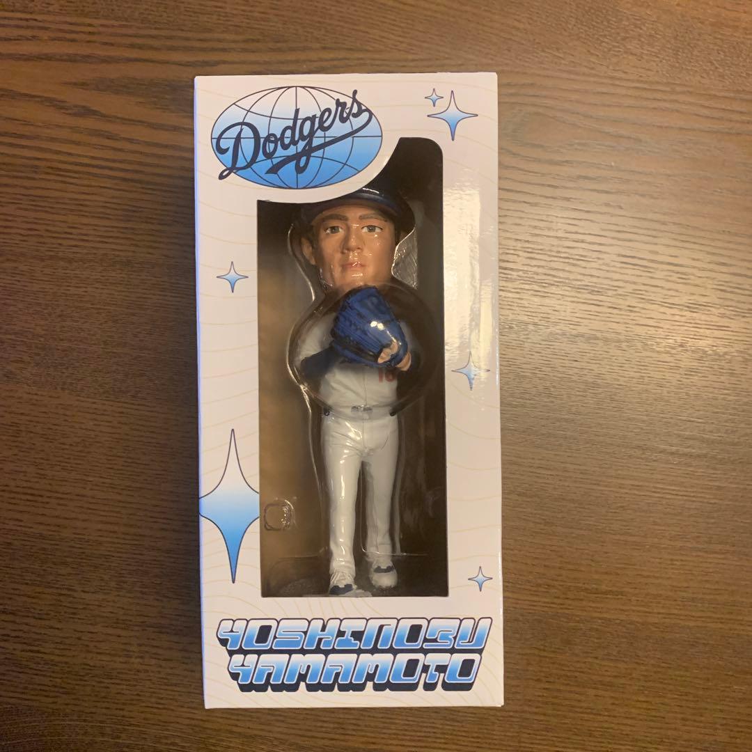 山本由伸 ドジャース ボブルヘッドフィギュア