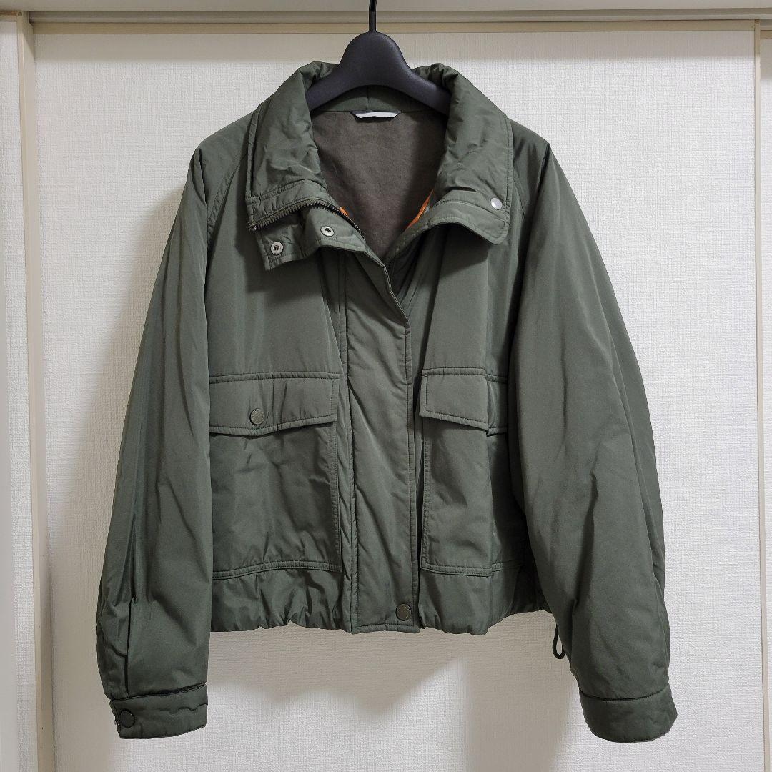 ★MaxMara★ミリタリーブルゾン★カーキ美品♪