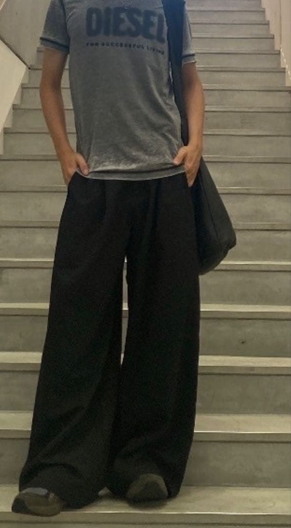 Basketcase gallery Caldwell slacks 黒