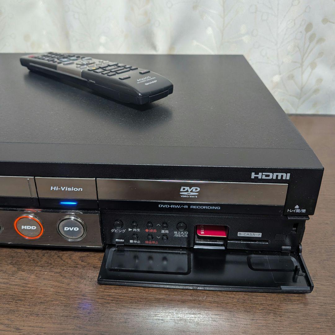 シャープAQUOS【DV-ACV52】2009年製◎動作確認済み◎付属品付き☆