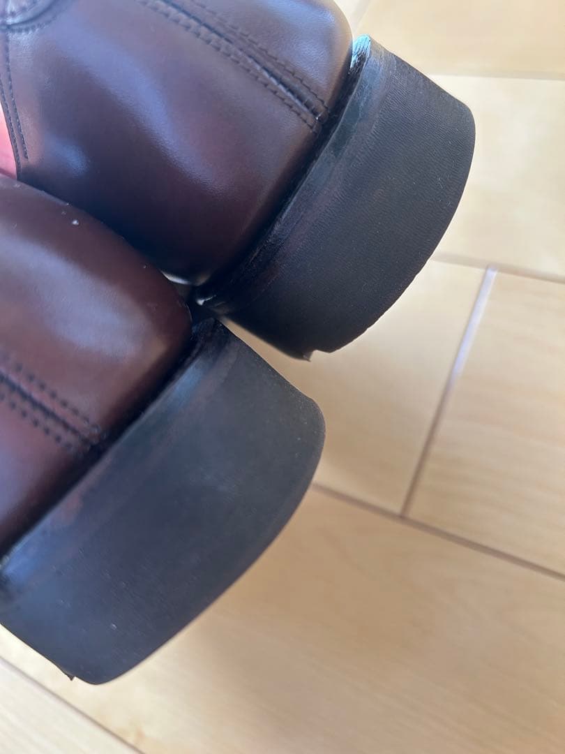 ジョンロブ6E SADLLE 【美品】純正シューキーパー付【サドル】超レア廃盤品