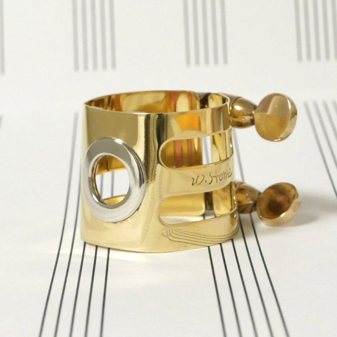 ウッドストーンWood Stone リガチャー アルトサックス Sサイズ BR