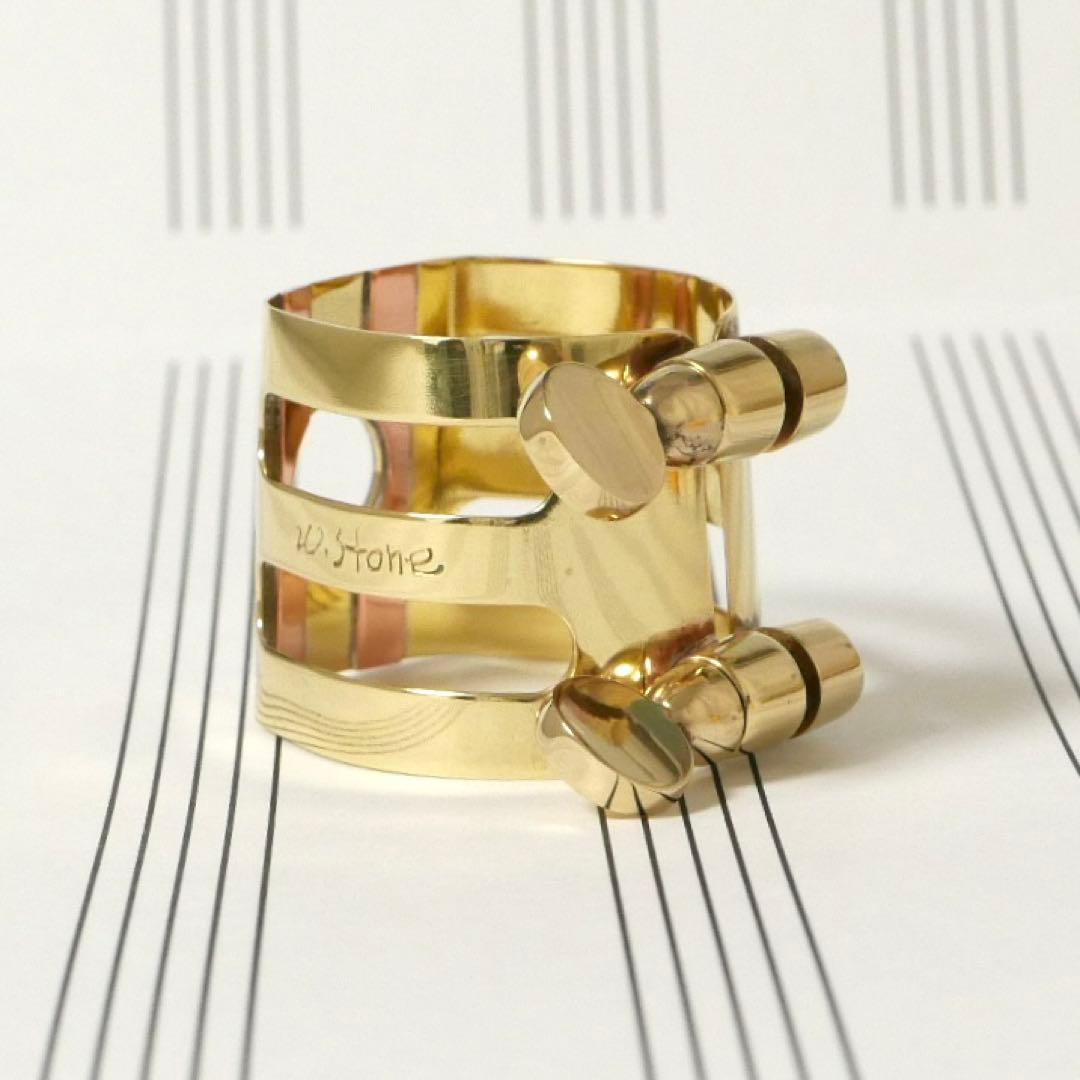 ウッドストーンWood Stone リガチャー アルトサックス Sサイズ BR