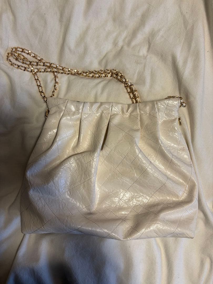 CHARLES & KEITH Duo ブレードチェーンハンドルホーボーバッグ