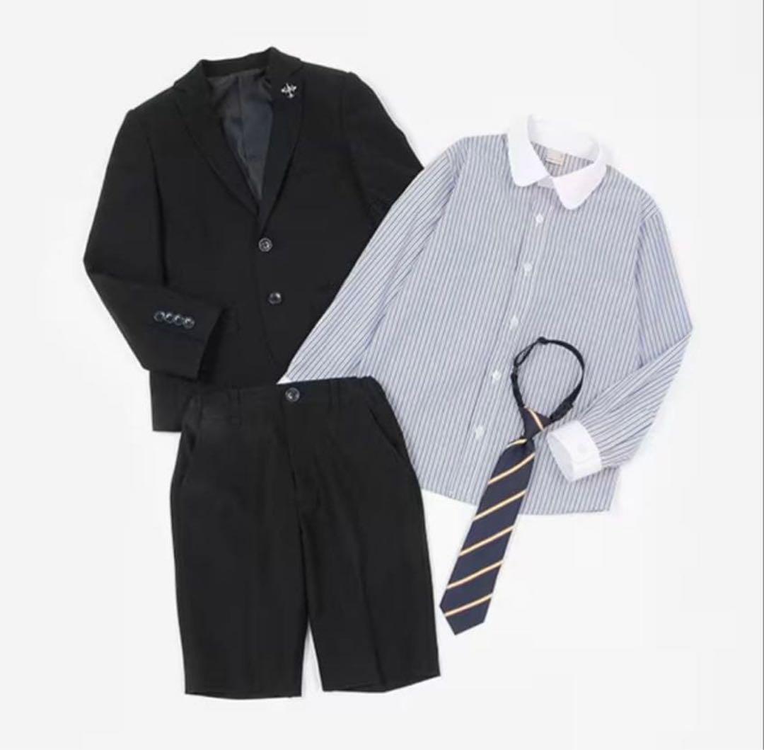 【美品】プティマイン petit main フォーマル スーツ 120