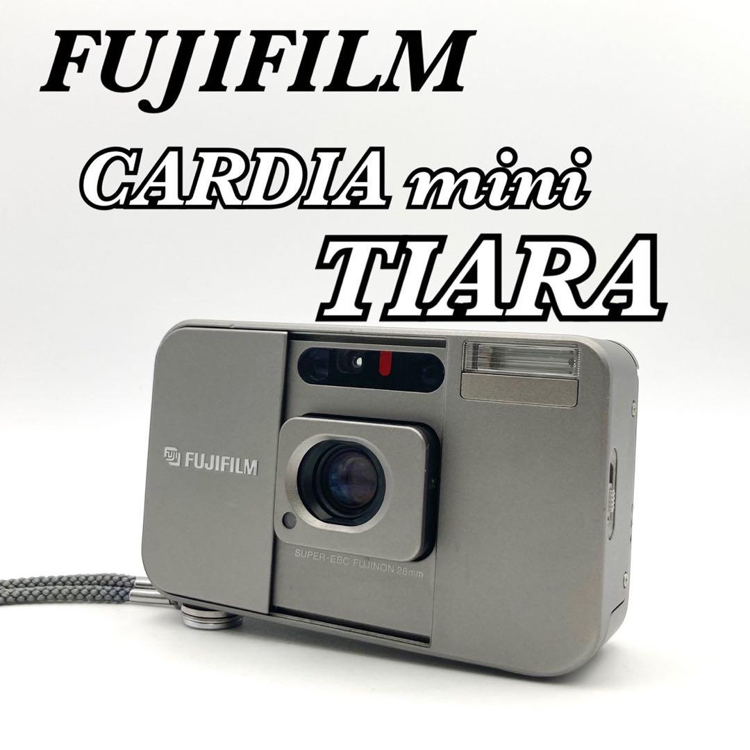 【動作品 美品】FUJIFILM CARDIA mini TIARA ワケアリ