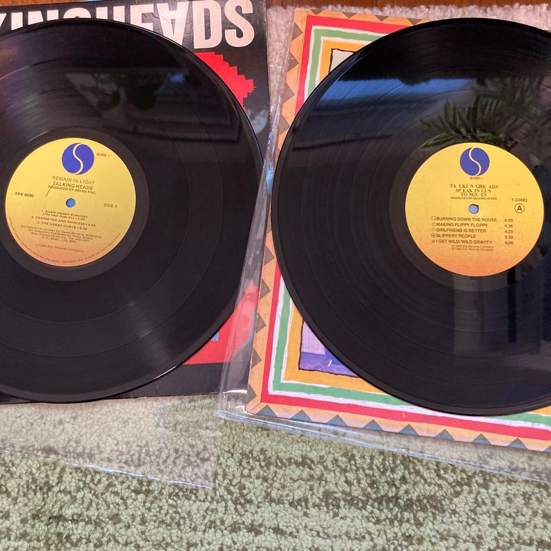 USオリジナル TALKING HEADS レコード2枚セット