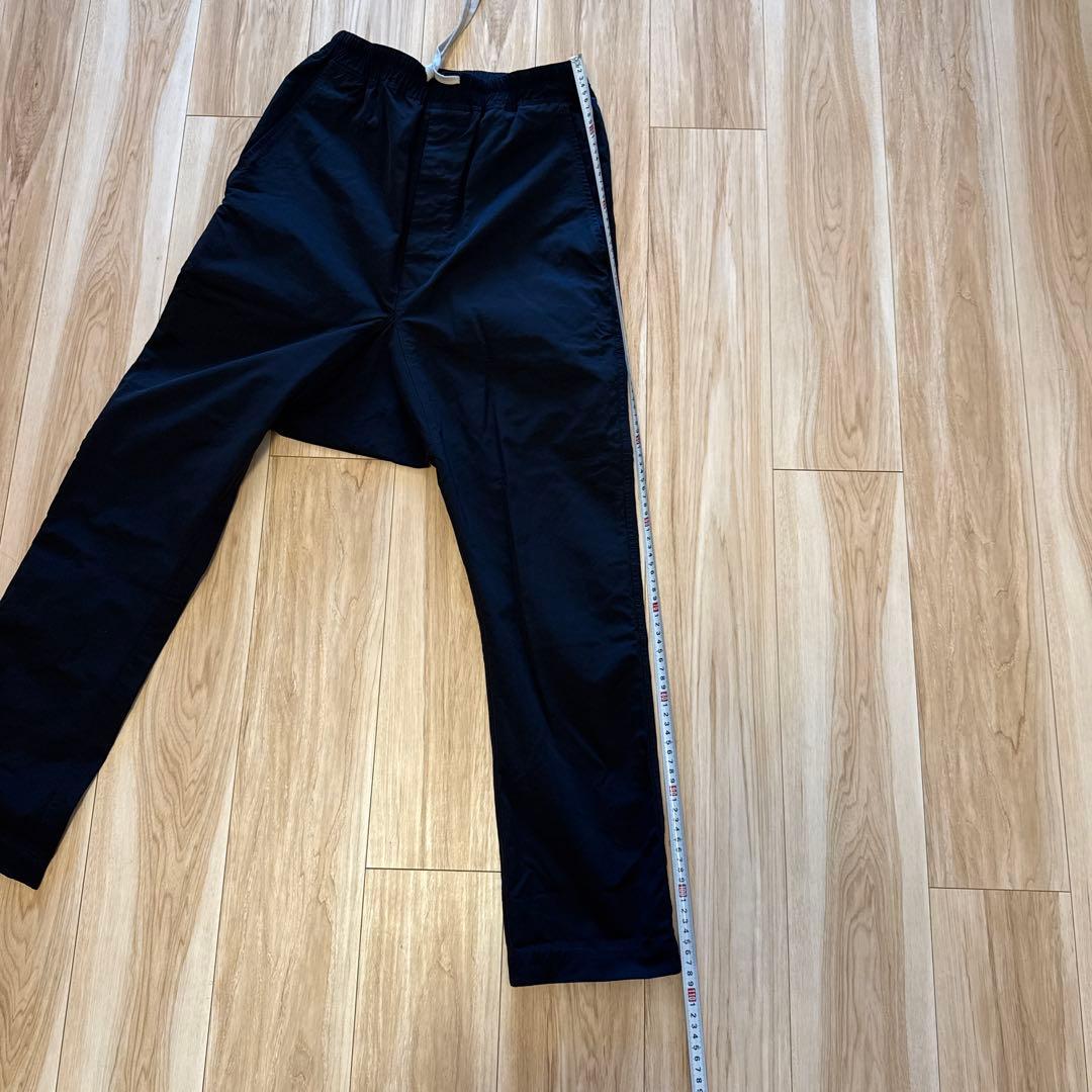 リックオウエンス ダークシャドウ サルエルパンツ ナイロン 黒 XS