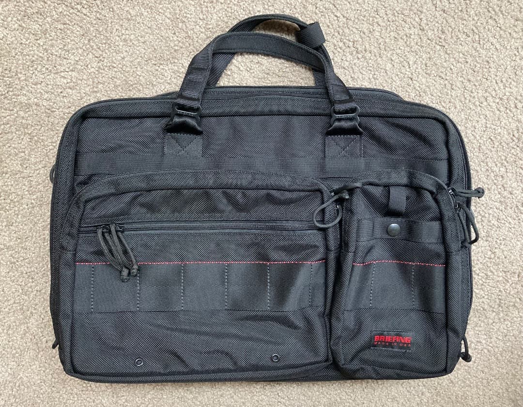 未使用に近い！BRIEFING_B4 Over Trip　バリスティックナイロン