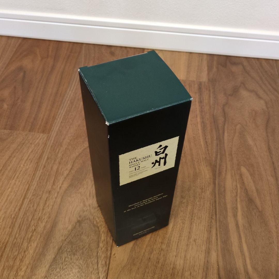 【今週末に取り下げ】白州12年 シングルモルトウイスキー 700ml　旧ボトル
