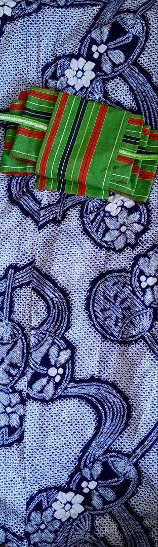 有松絞り浴衣うちわ柄とんぼ柄花柄流水紺色白藍色ゆかた蜻蛉柄総絞りホワイトネイビー