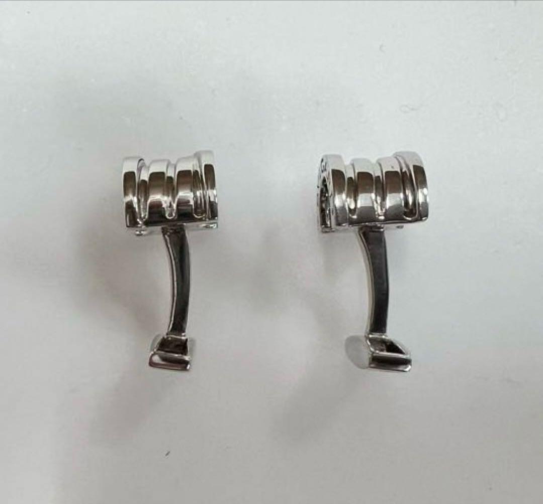 BVLGARI　ブルガリ　カフリンクス　ビーゼロワン　シルバー925　 箱付き