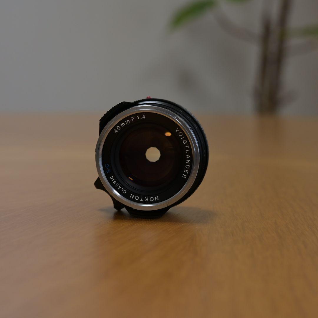 美品 NOKTON Classic 40mm F1.4 SC レンズフィルター付