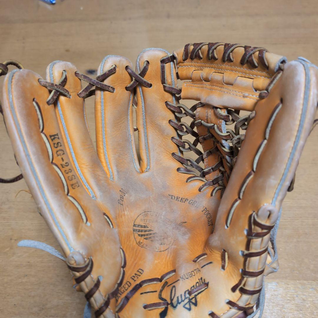 久保田Slugger 硬式グローブ青木宣親モデル　左用