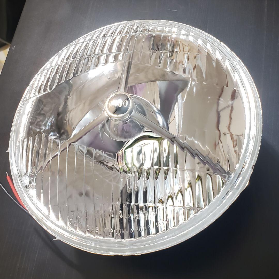 SR400　ヤマハ　純正ケース　ヘッドライト　ルーカス　カフェ　ペイトン