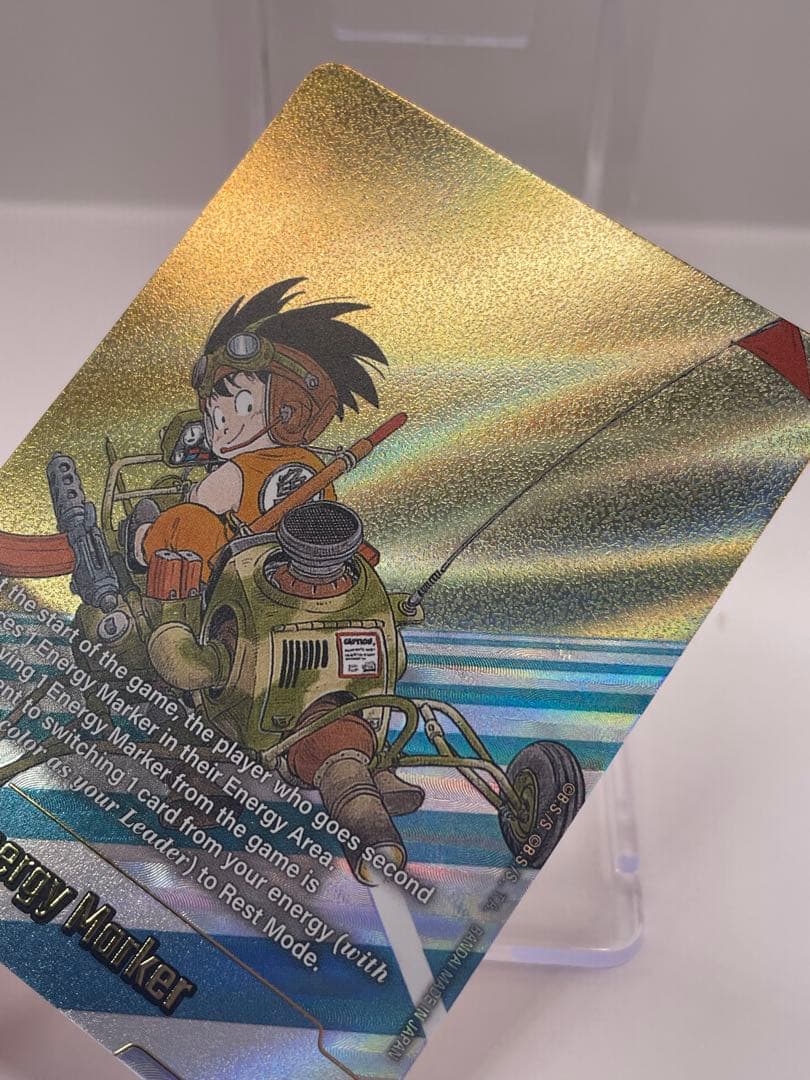 希少 英語版 孫悟空 エナジーマーカー ドラゴンボール フュージョンワールド ②