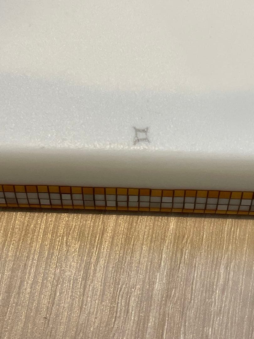 エルメス　モザイク柄　24ゴールド スクエアプレート　美品　正規品　皿　16cm