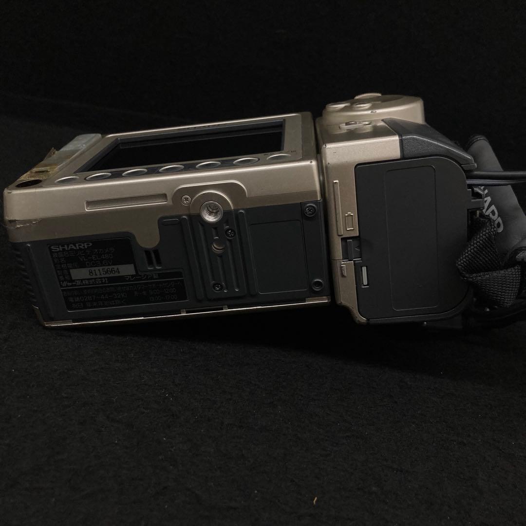 希少大人気　動作品シャープ　SHARP ビデオカメラ VL-EL480 8ミリ⭐︎
