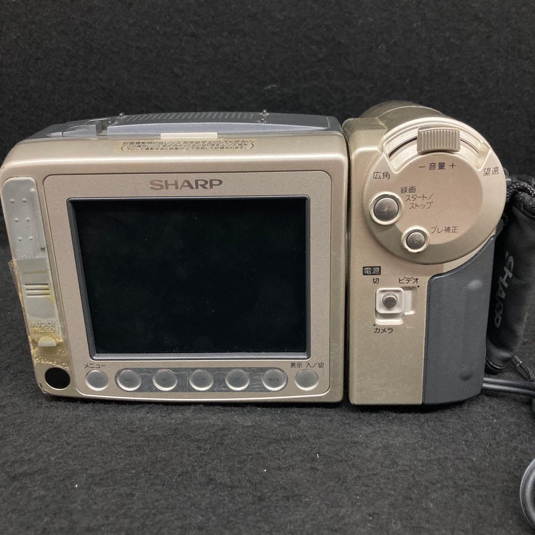 希少大人気　動作品シャープ　SHARP ビデオカメラ VL-EL480 8ミリ⭐︎