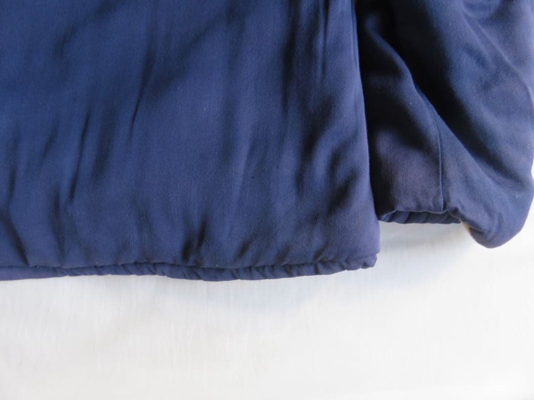 50s rayon gabardine jacket 【茄子紺】