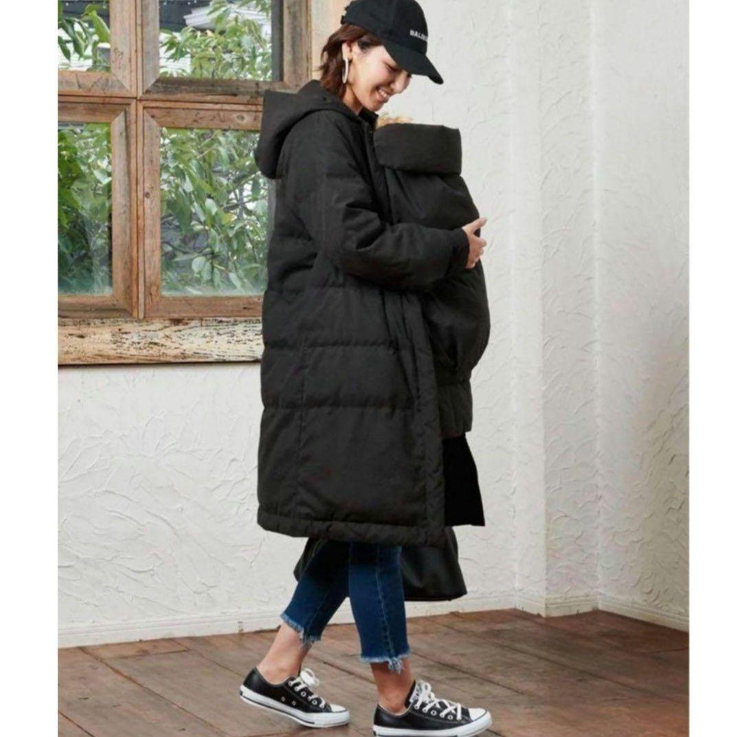 定価26180円　sweetmommy ダウンジャケット フード付ママコート