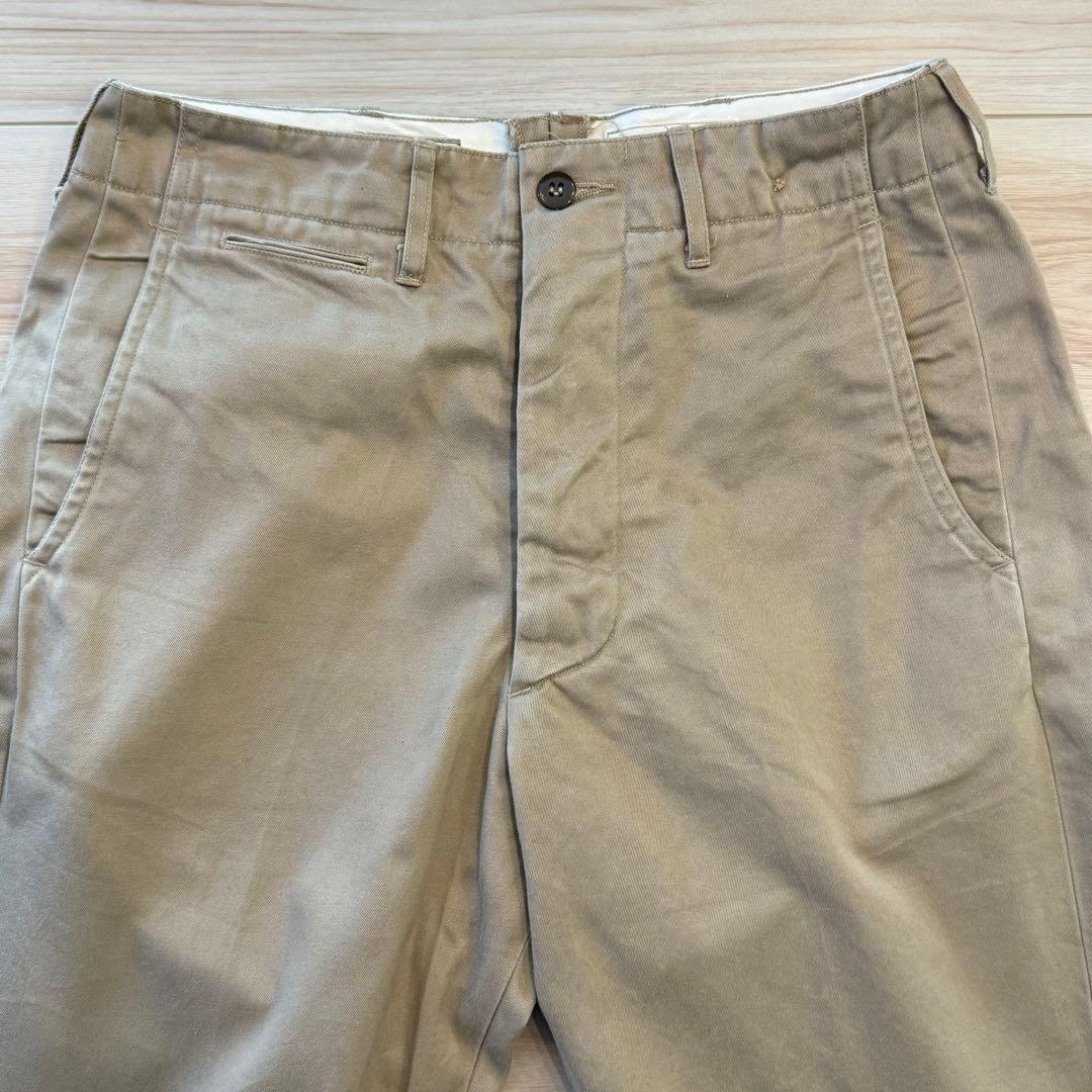 BUZZRICKSON'S × fennica 41カーキ ミリタリーチノ