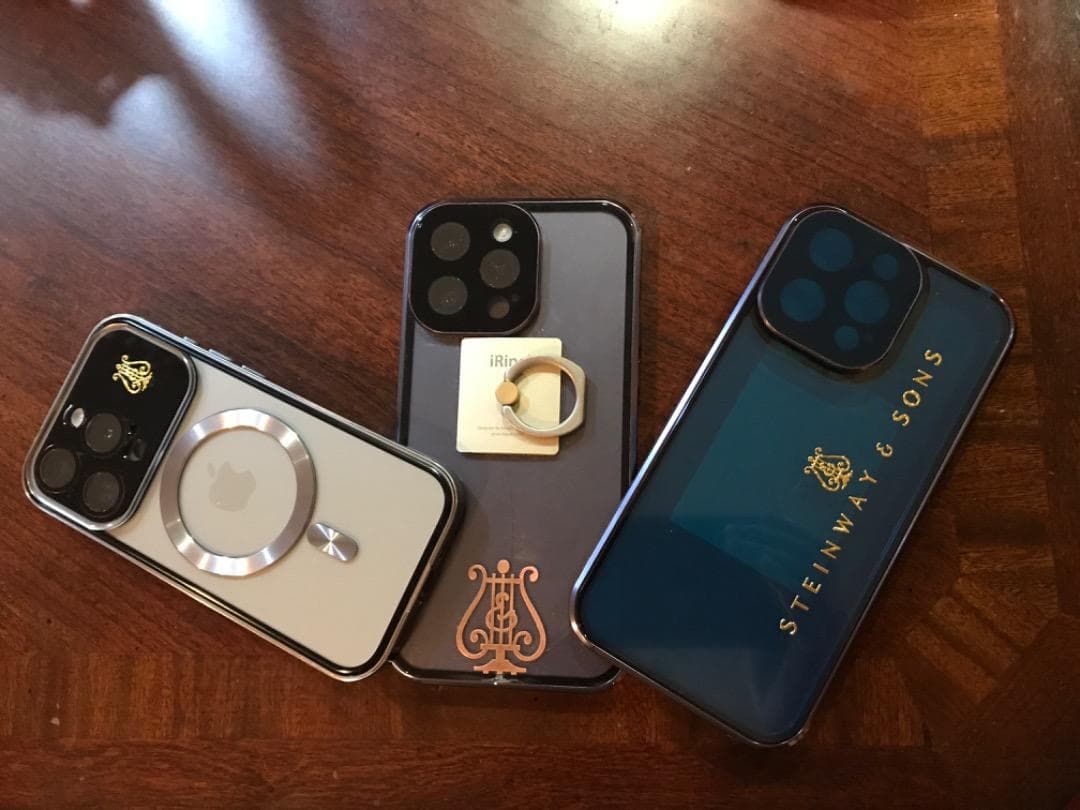 2種計5枚　スタインウェイ Steinway デカール iPhone 等雑貨