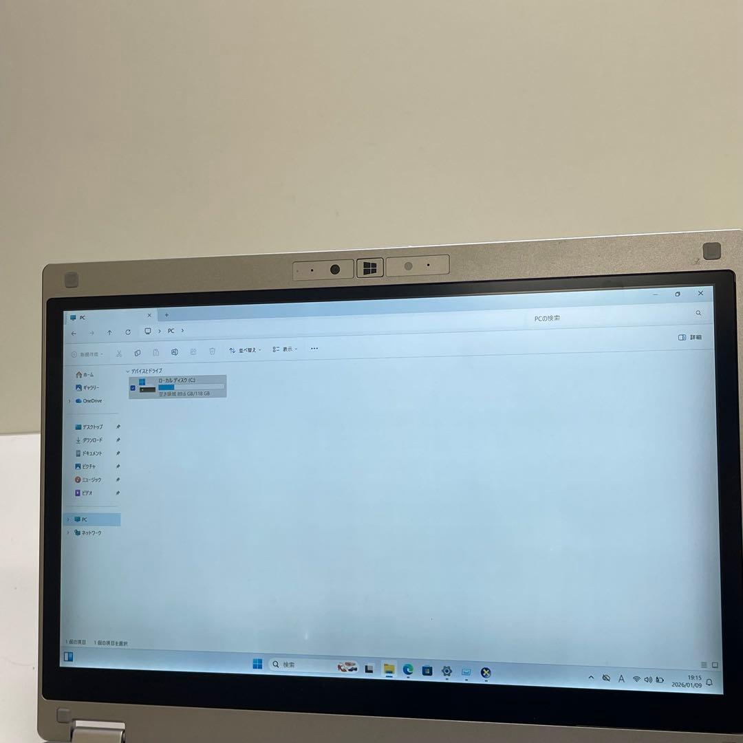 Windowsノート本体 #758 PANASONIC CF-MX5 i5-6300U 4GB 128Gb