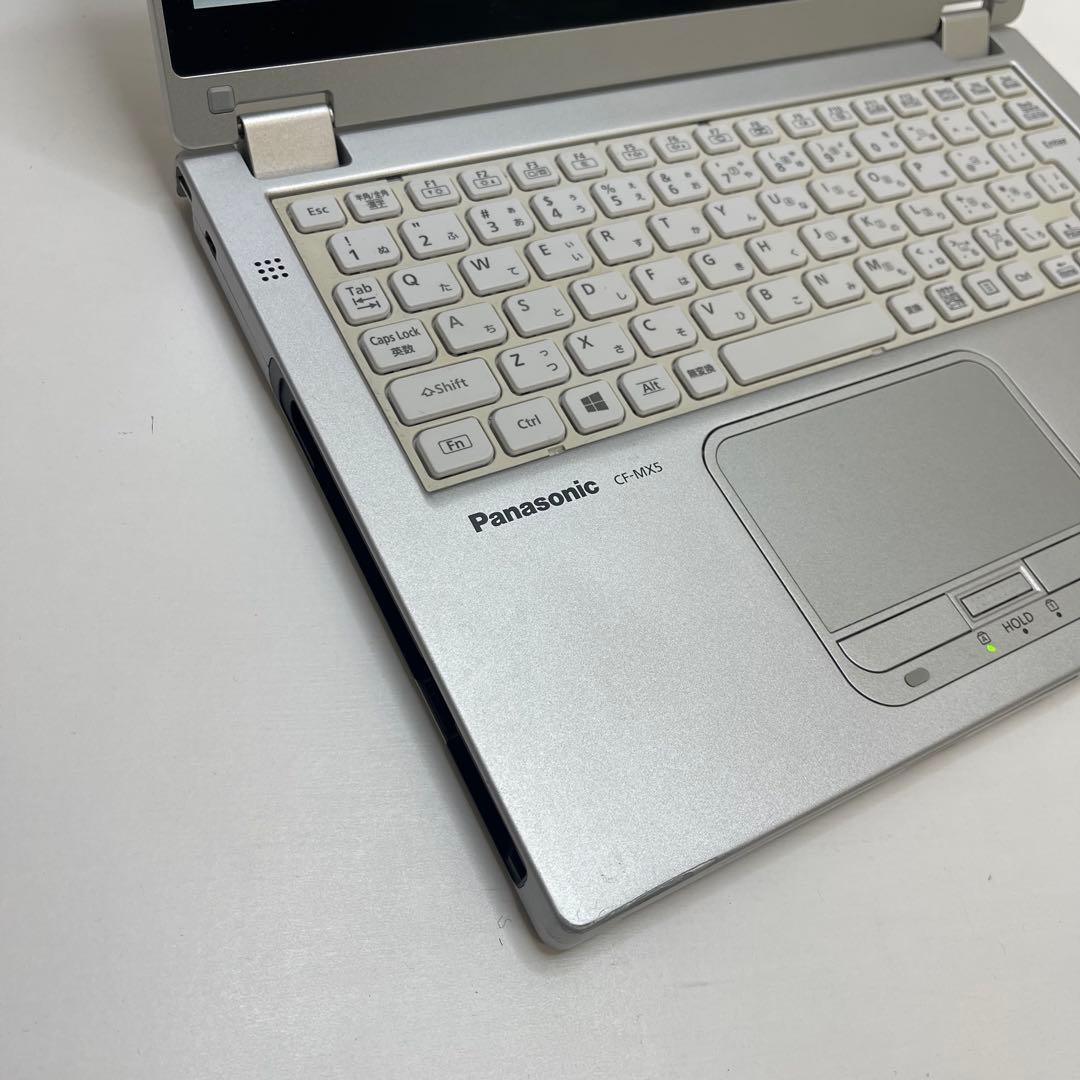 Windowsノート本体 #758 PANASONIC CF-MX5 i5-6300U 4GB 128Gb