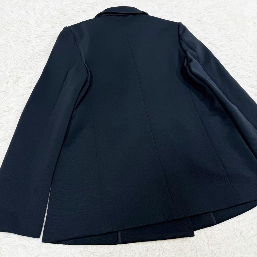 quaranciel カランシエル　ジャージーテーラードジャケット　洗濯可能　金