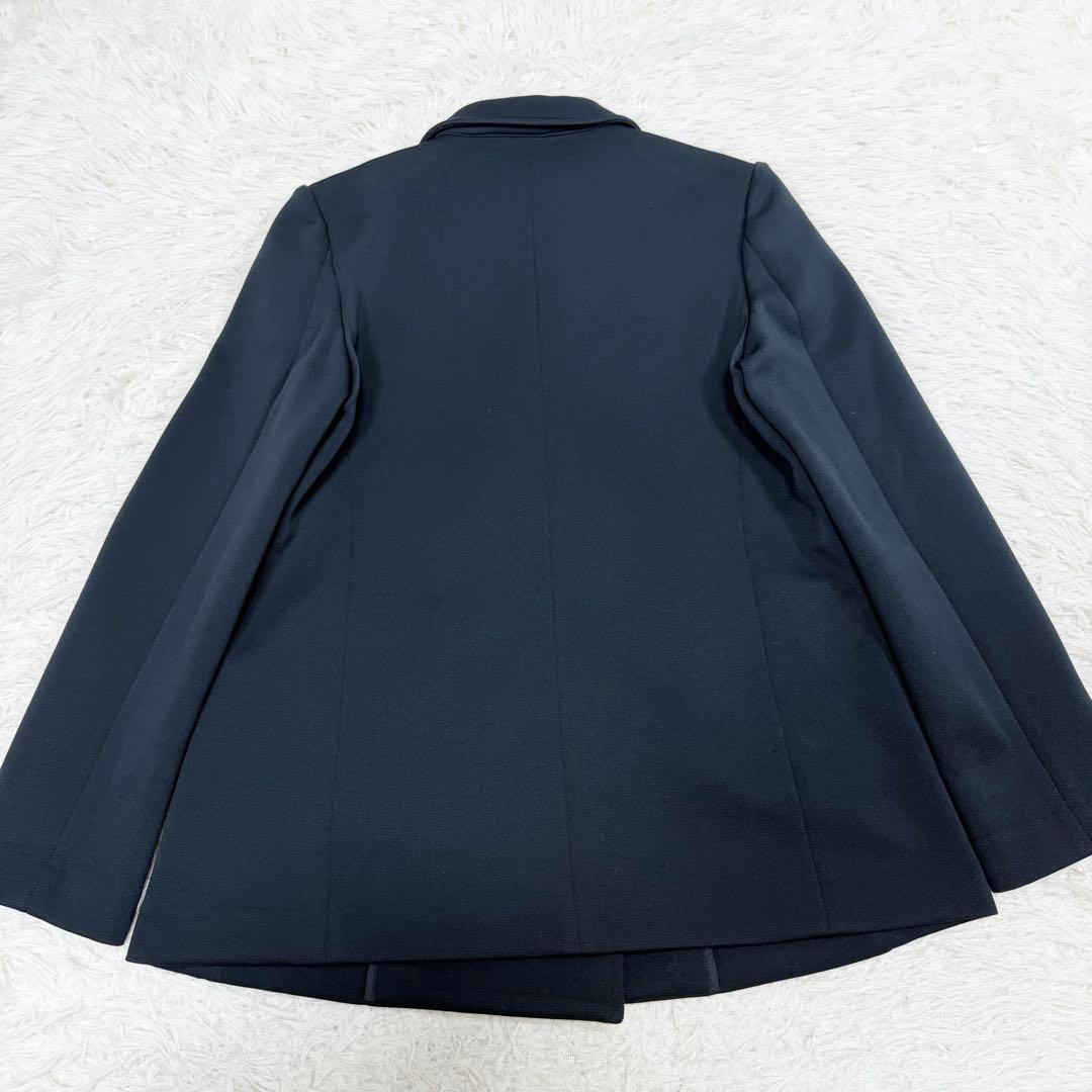 quaranciel カランシエル　ジャージーテーラードジャケット　洗濯可能　金