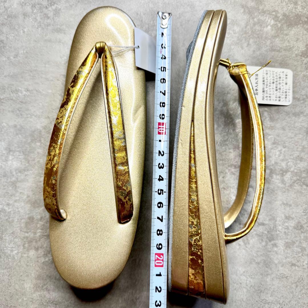 【新品】長期保管品　和装小物　草履バッグセット　卒業式　結婚式 ハンドバッグ