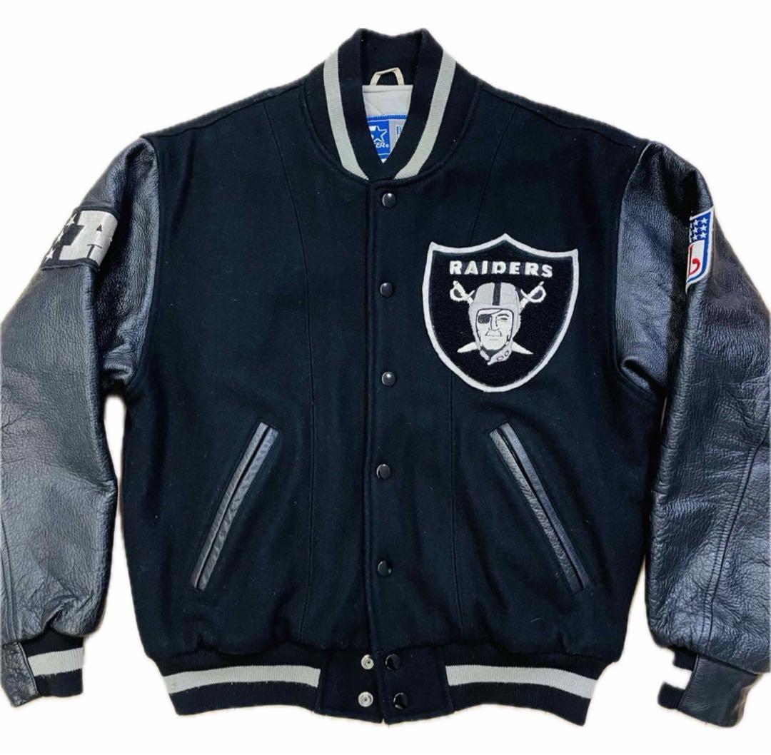 NFL RAIDERS メルトンレザースタジャSTARTER
