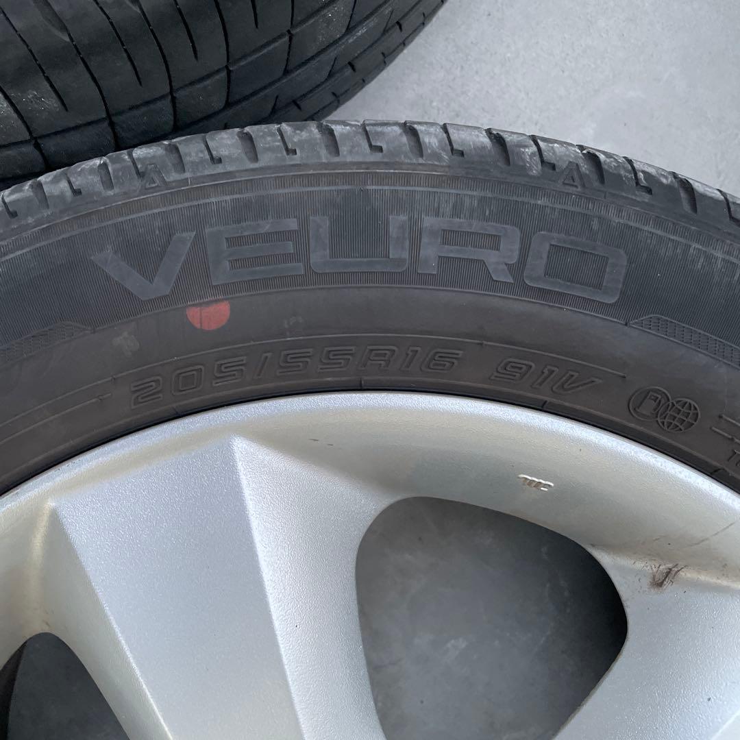 ホンダ 16インチ ダンロップ ビューロ VEURO 205/55R16 4本