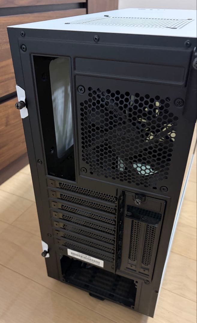 NZXT H510 Elite（ホワイト） 強化ガラス ＋ ラック（希望者のみ）