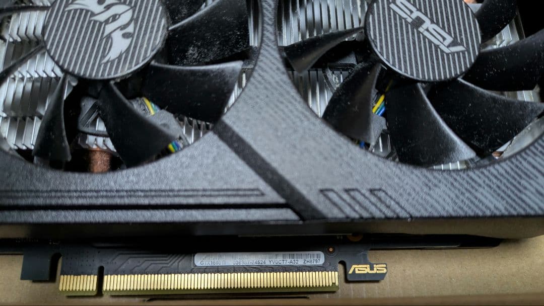 グラフィックボード・グラボ・ビデオカード ASUS TUF GAMING GTX 1660 Ti 6GB OC