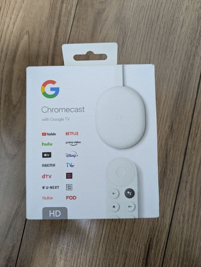 Chromecast with Google TV HD【クロームキャスト】