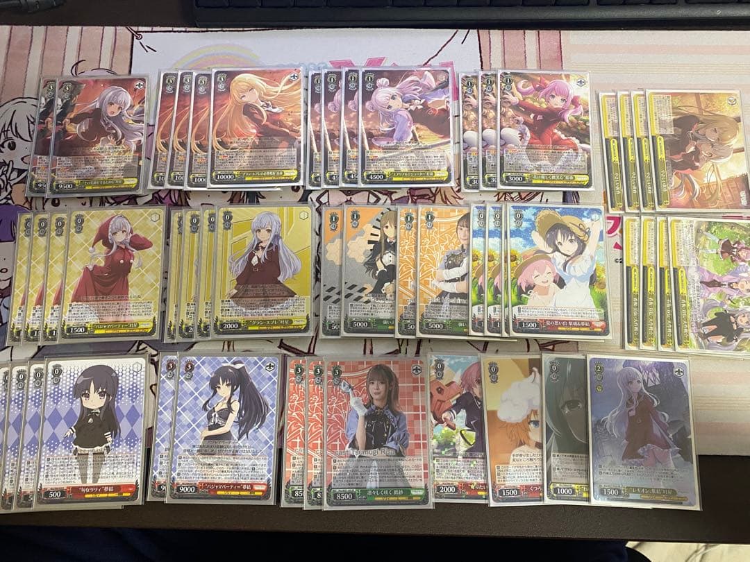 アサルトリリィ ヴァイスシュヴァルツ 8枝デッキ＋パーツ