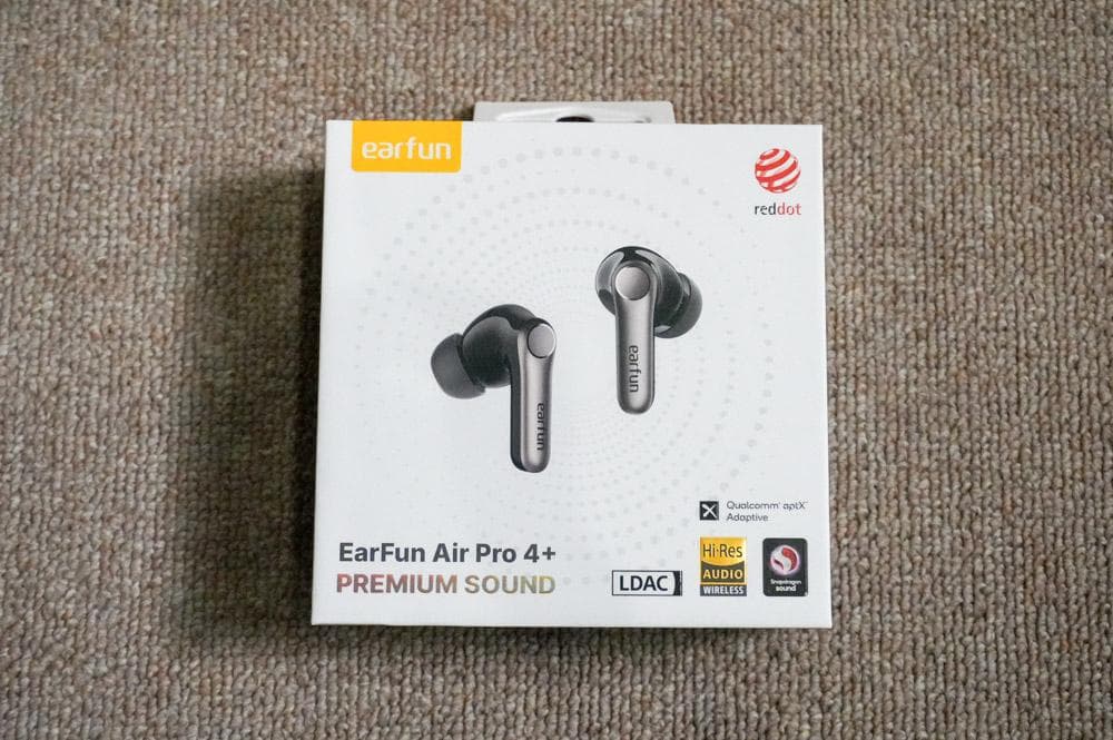 EarFun Air Pro 4+ ワイヤレスイヤホン 美品