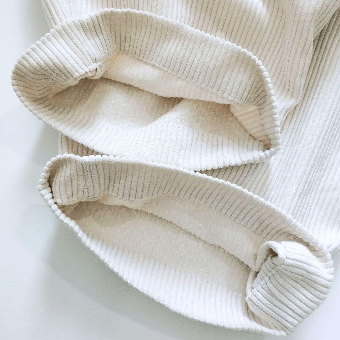 NO CONTROL AIR ✨️ポリエステル コーデュロイテーパードパンツ