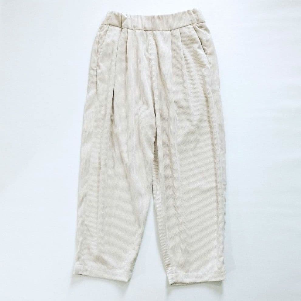 NO CONTROL AIR ✨️ポリエステル コーデュロイテーパードパンツ